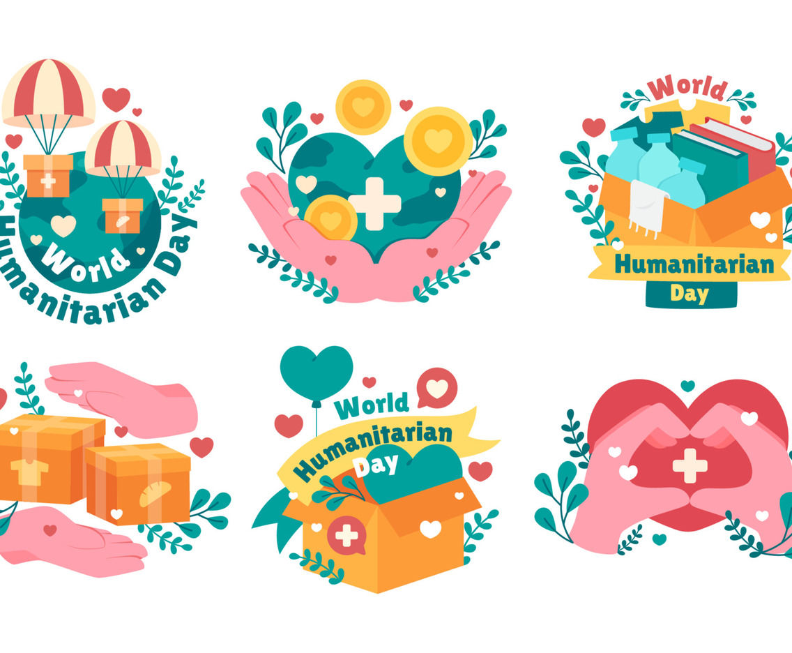 World Humanitarian Day Sticker
