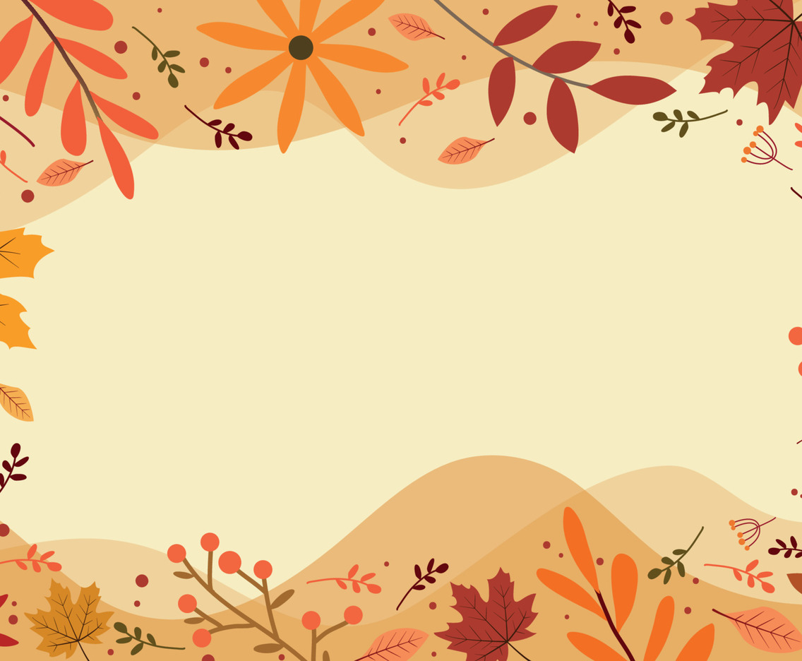 Fall Floral Background