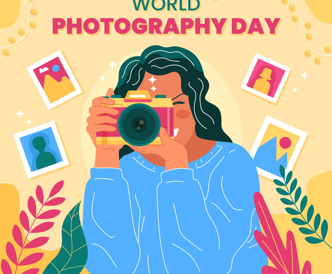 World Photography Day Concept