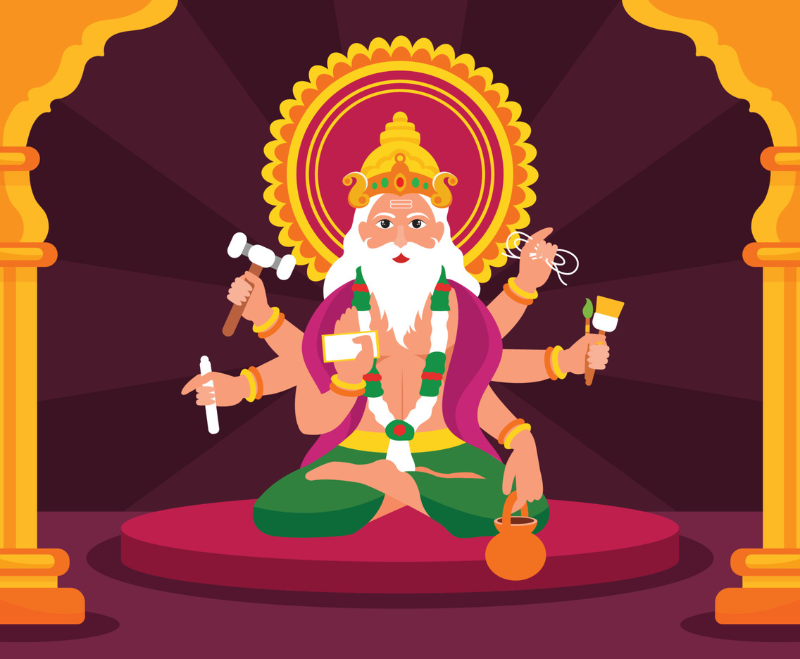 Vishwakarma Puja Background