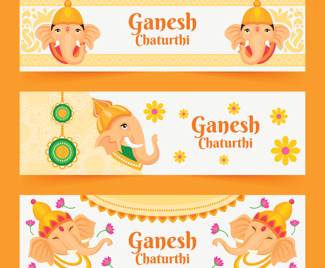 Ganesh Chaturthi Banners