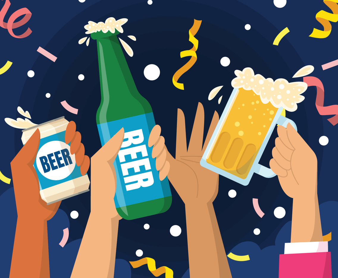 People Celebrate Beer Day