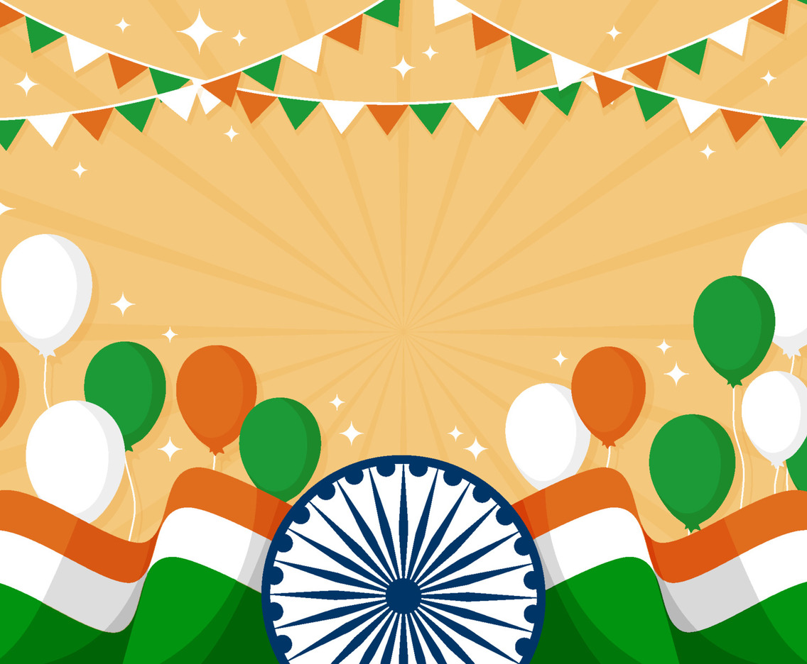 India Independence Day Festivity Background