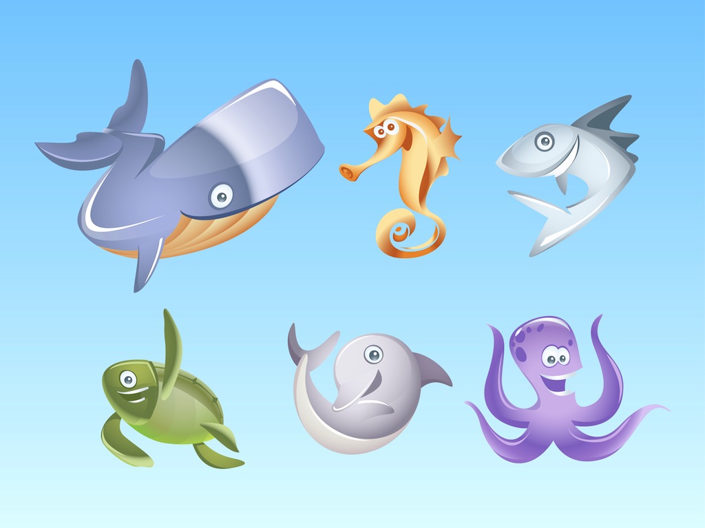 Funny Sea Animals