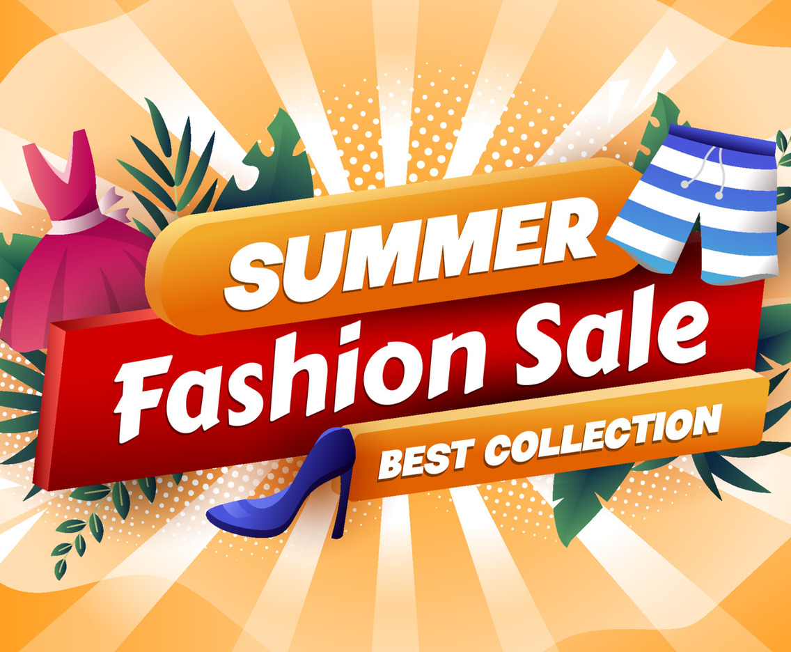 Summer Fashion Sale Poster