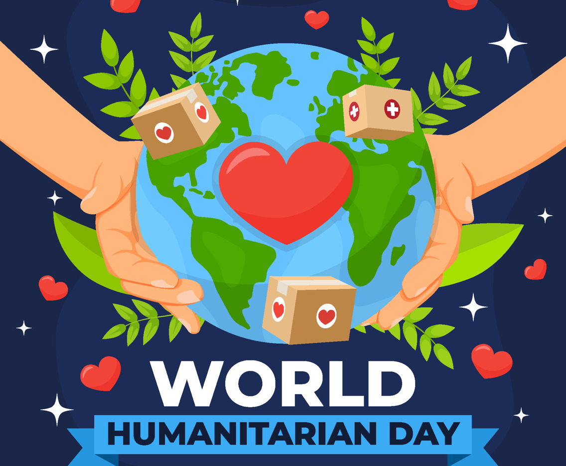 World Humanitarian Day Concept