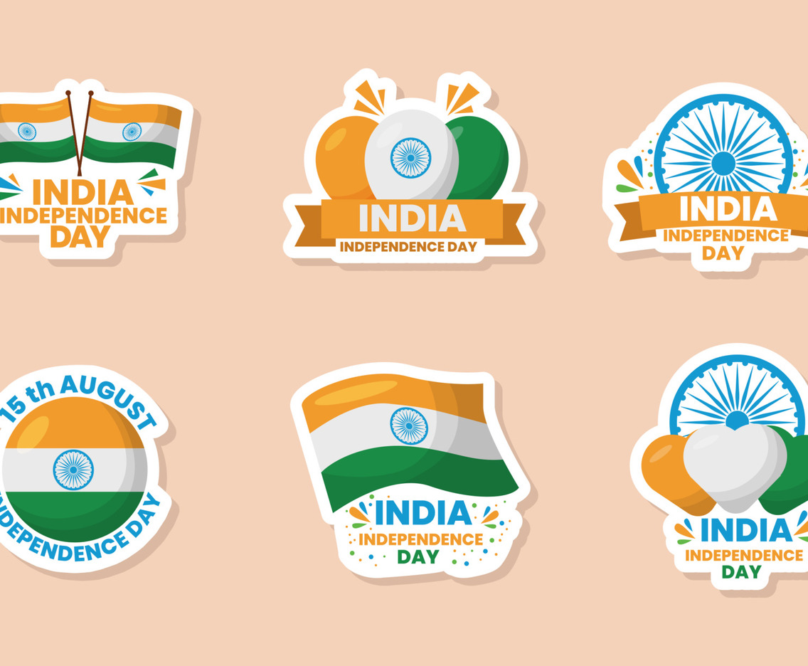India Independence Day Sticker