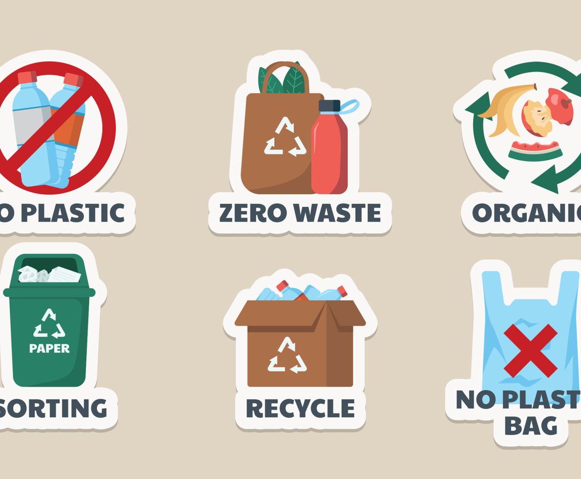 Recycling at Home Stickers