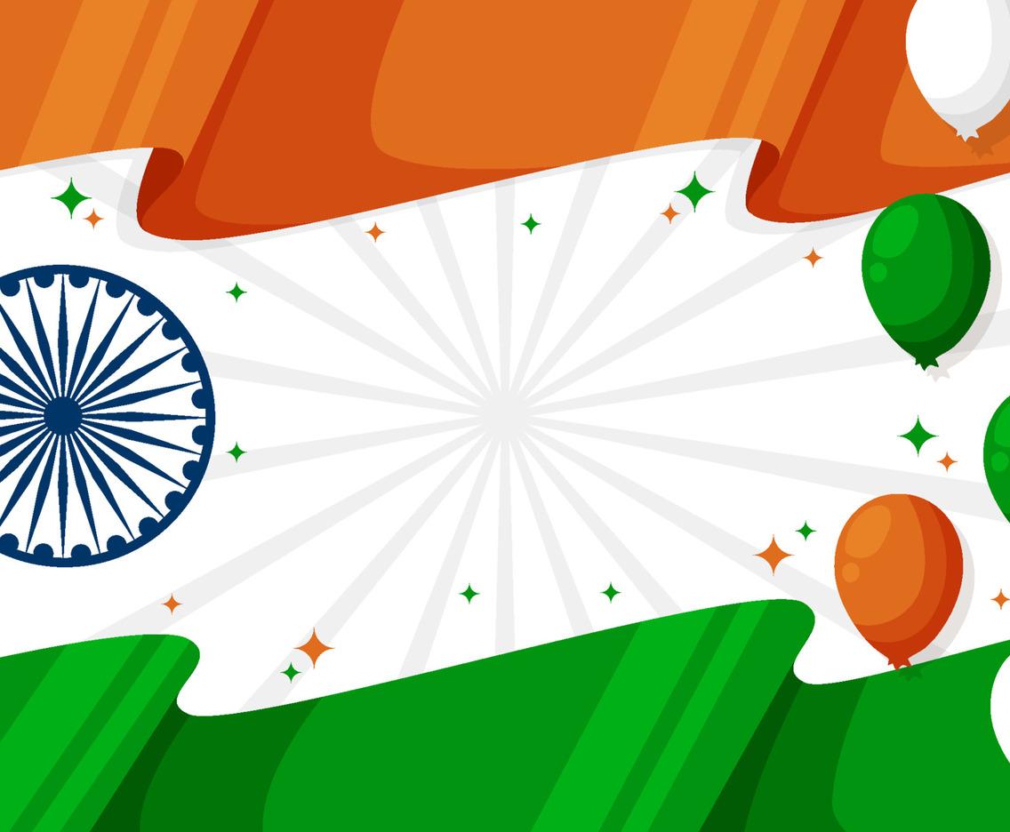 India Independence Day Festivity Background