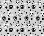 Punk Skull Pattern