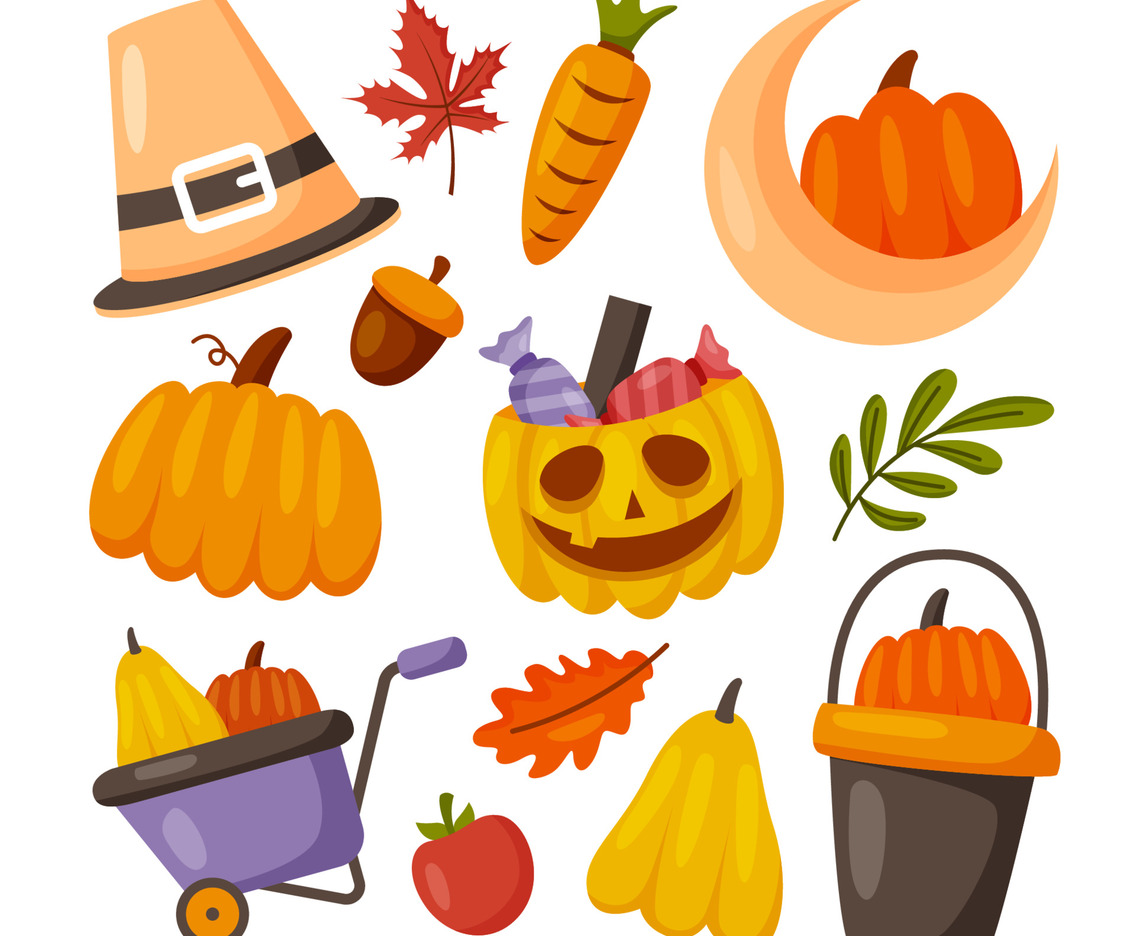 Pumpkin Hunt Icon Set