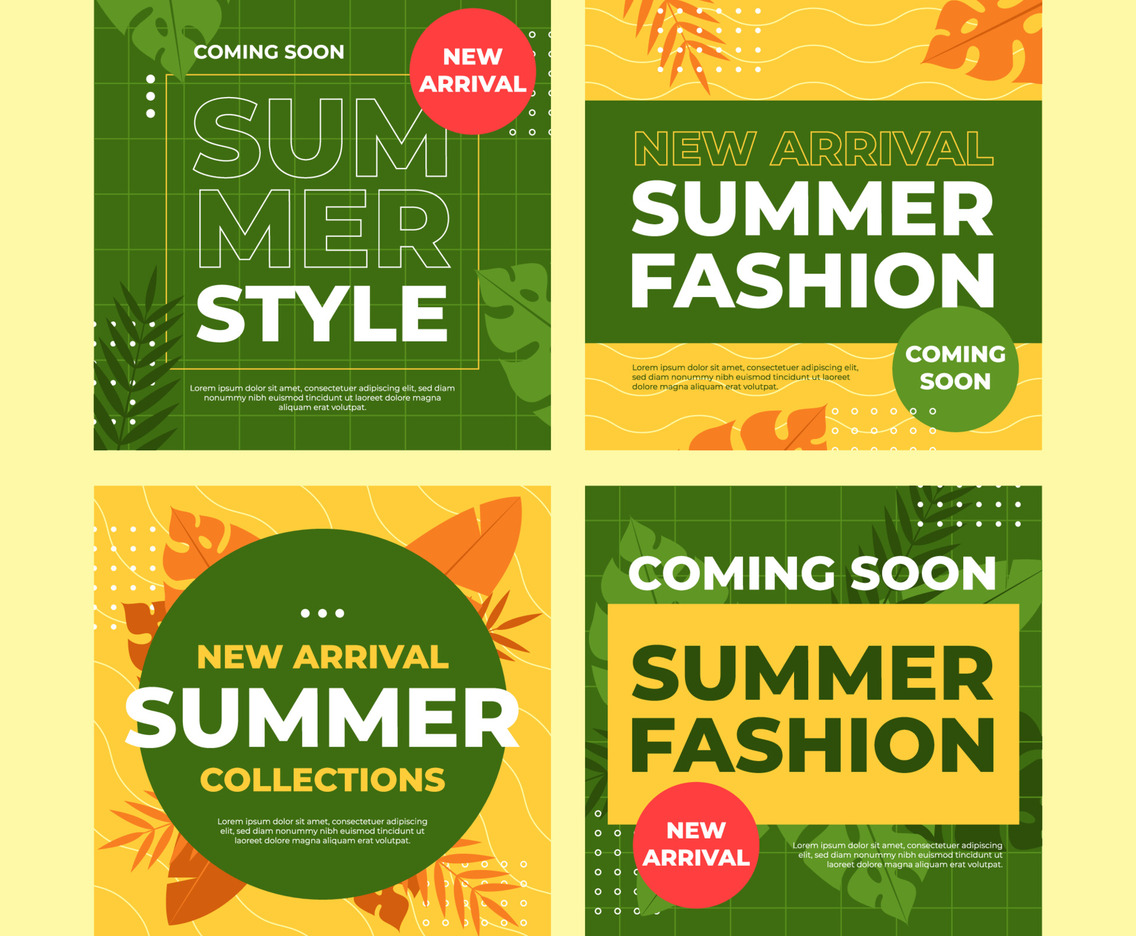Summer New Arrival Post Set