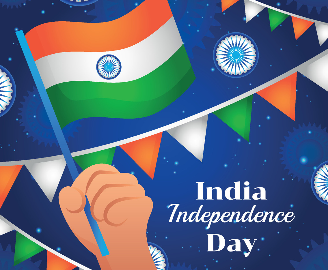 India Independence Day Greetings Template