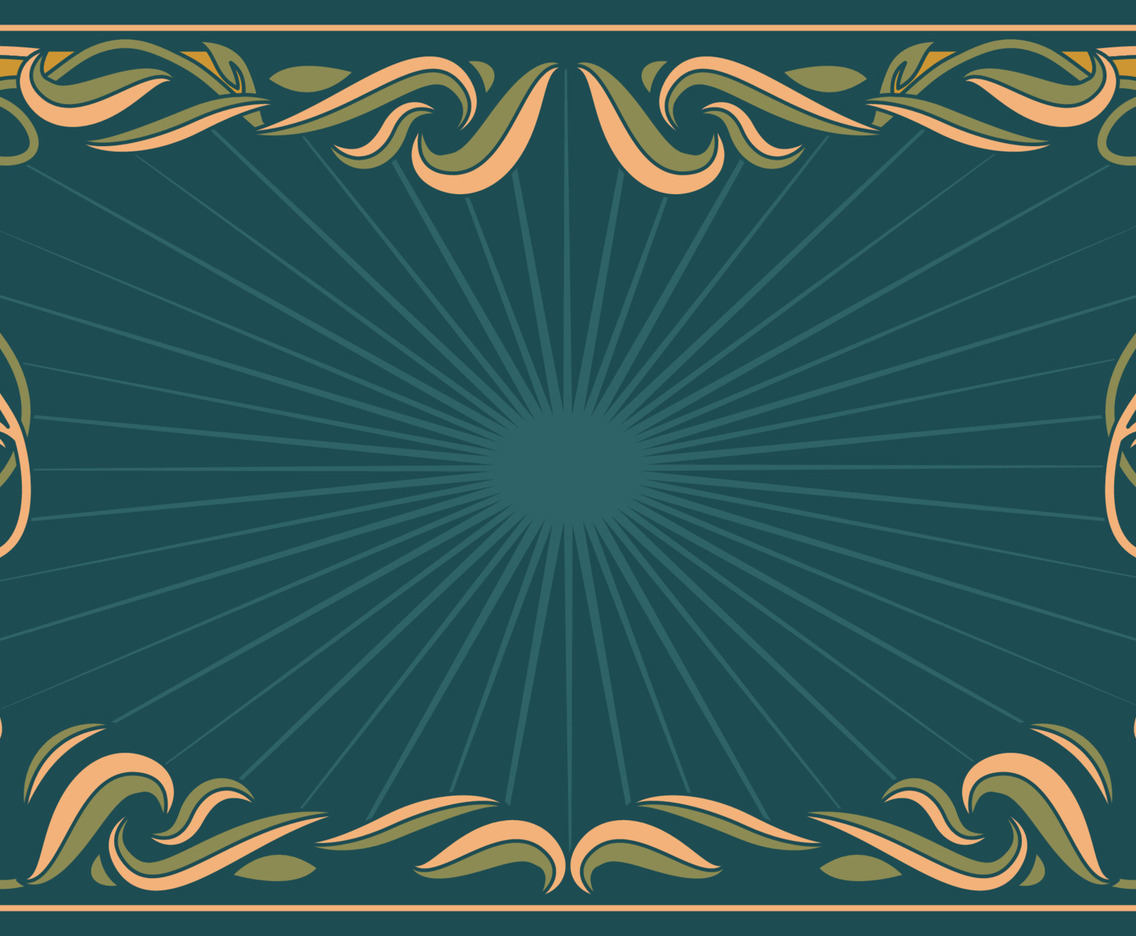 Elegant Art Nouveau Background