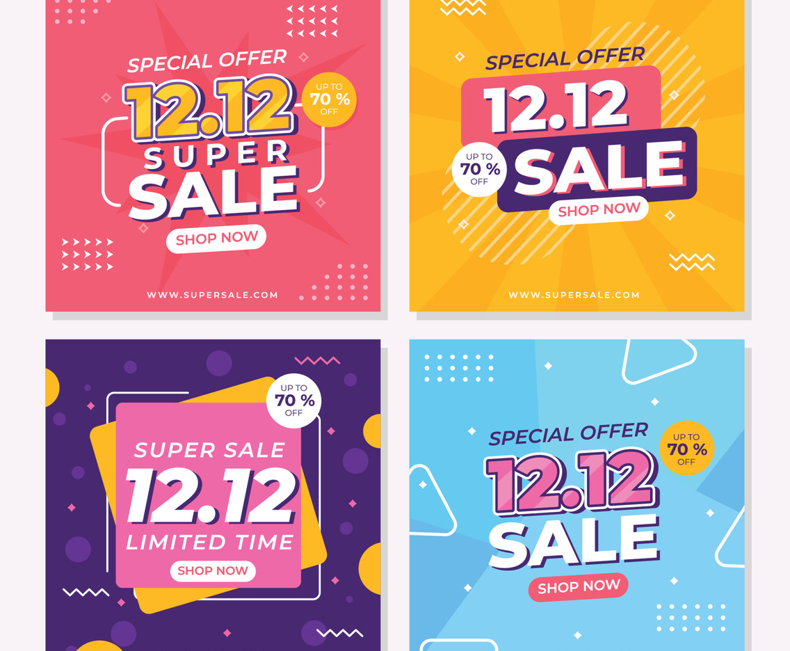 Flash Sale Social Media Template