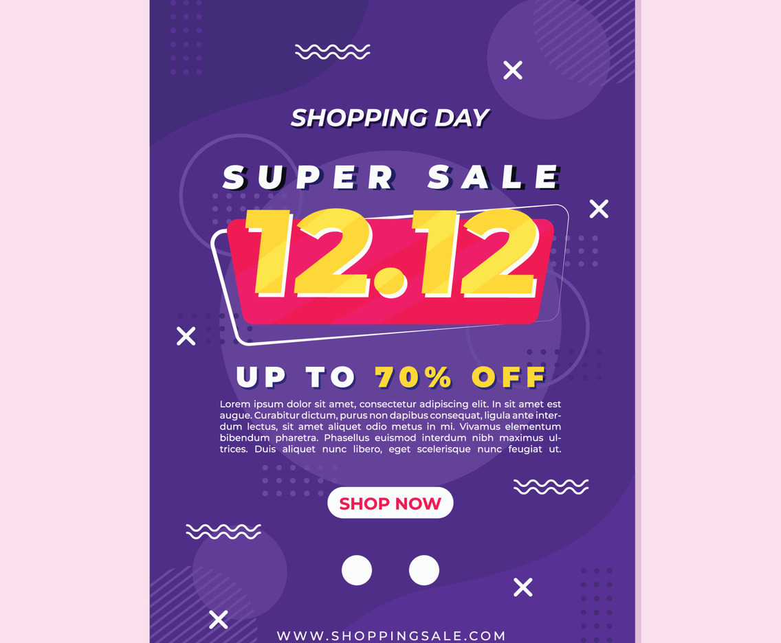 Flash Sale Poster Template