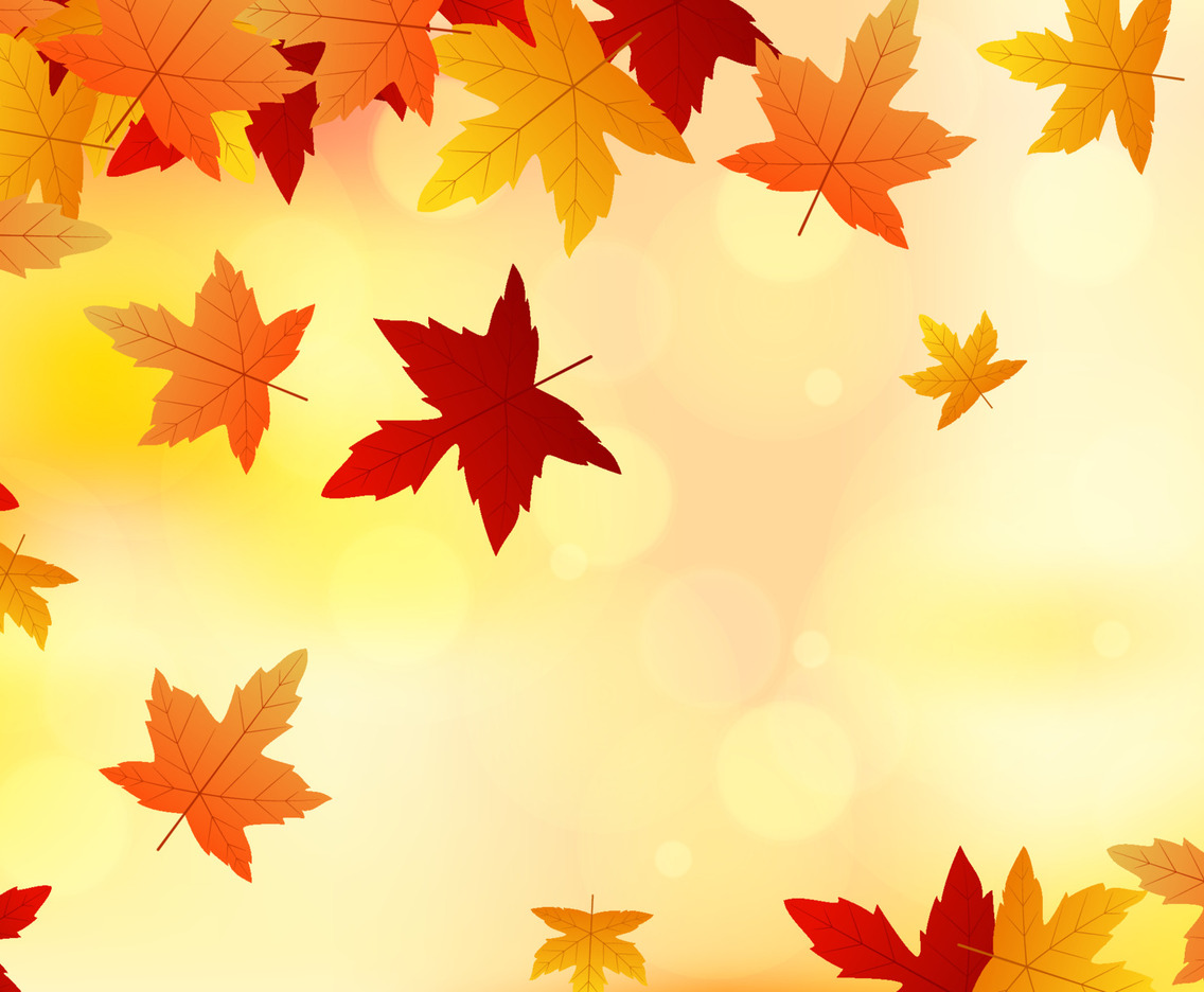Fall Floral Background