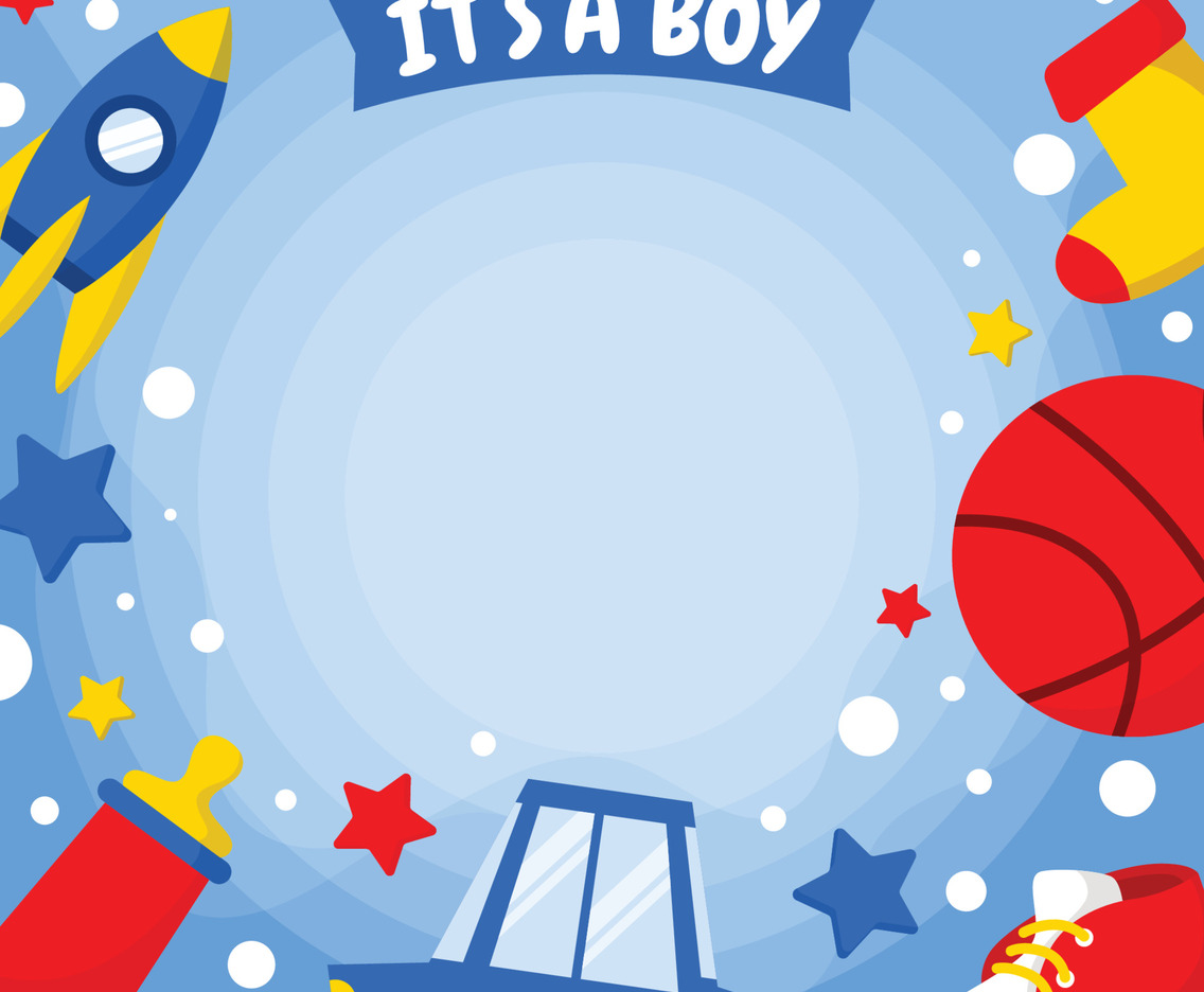 Born Day A Boy Background