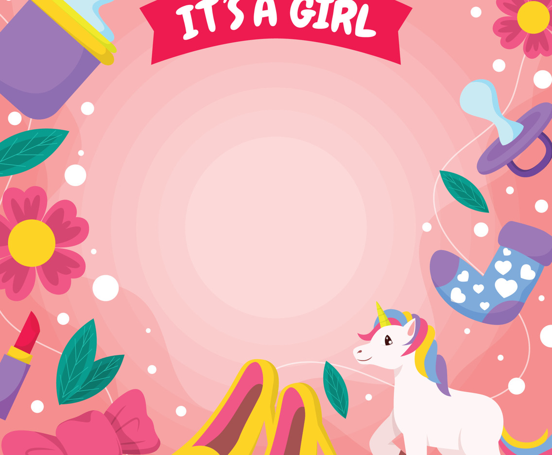 Born Day Girl Background
