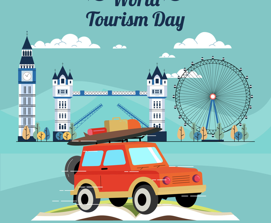 Book About City Tour By Car Concept