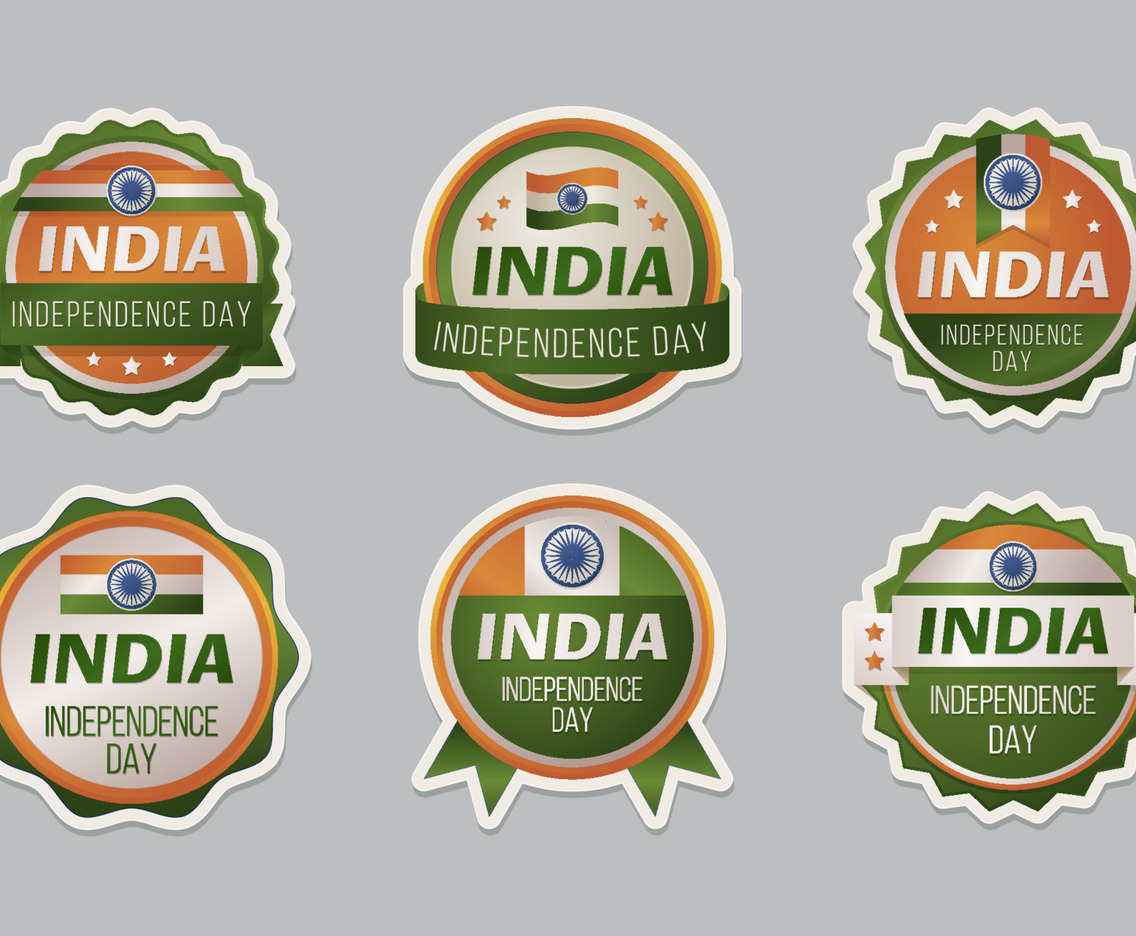 India Independence Day Stickers