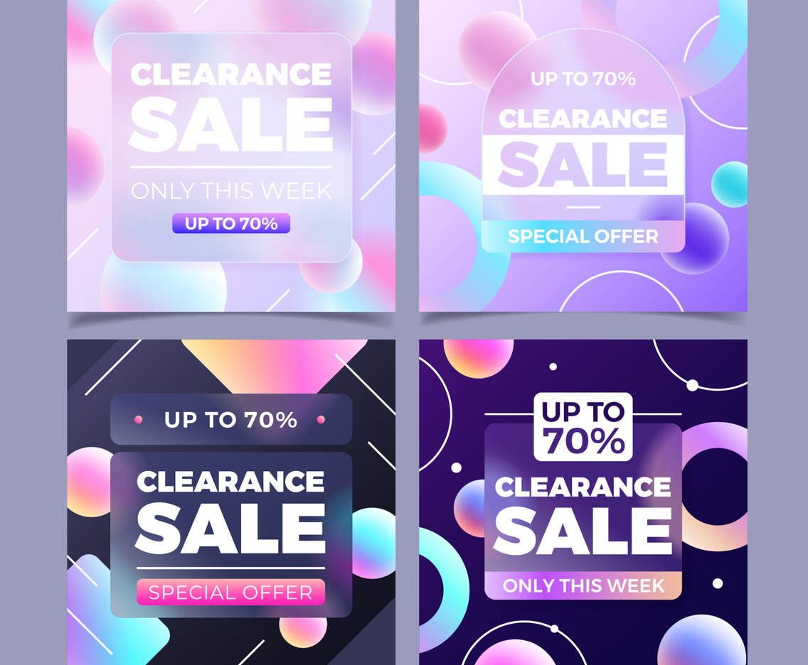 Clearance Sale Social Media Post
