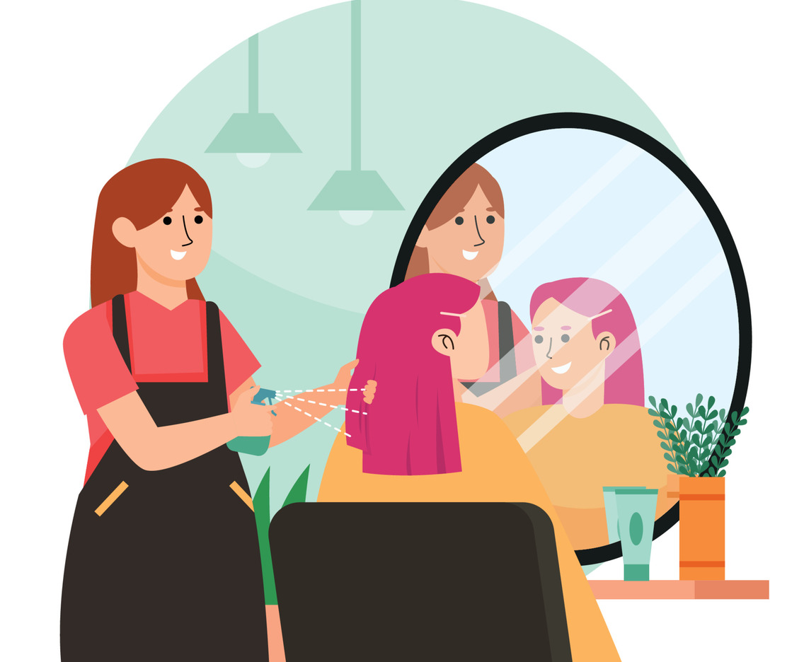Woman Hair Stylist