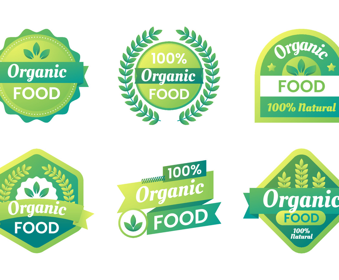 Organic Food Stickers