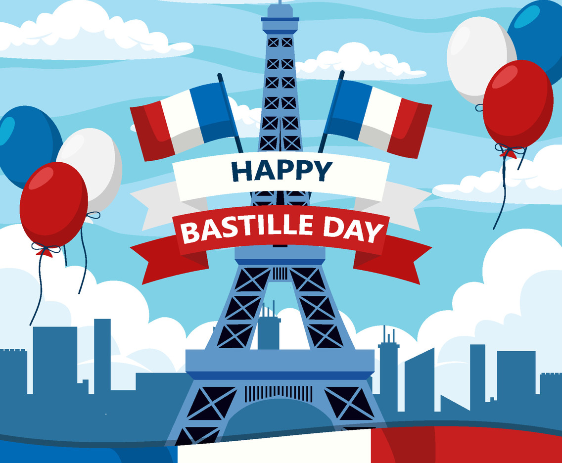 Bastille Day Concept