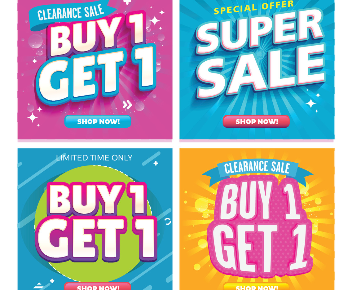 Clearance Sale Media Social Template