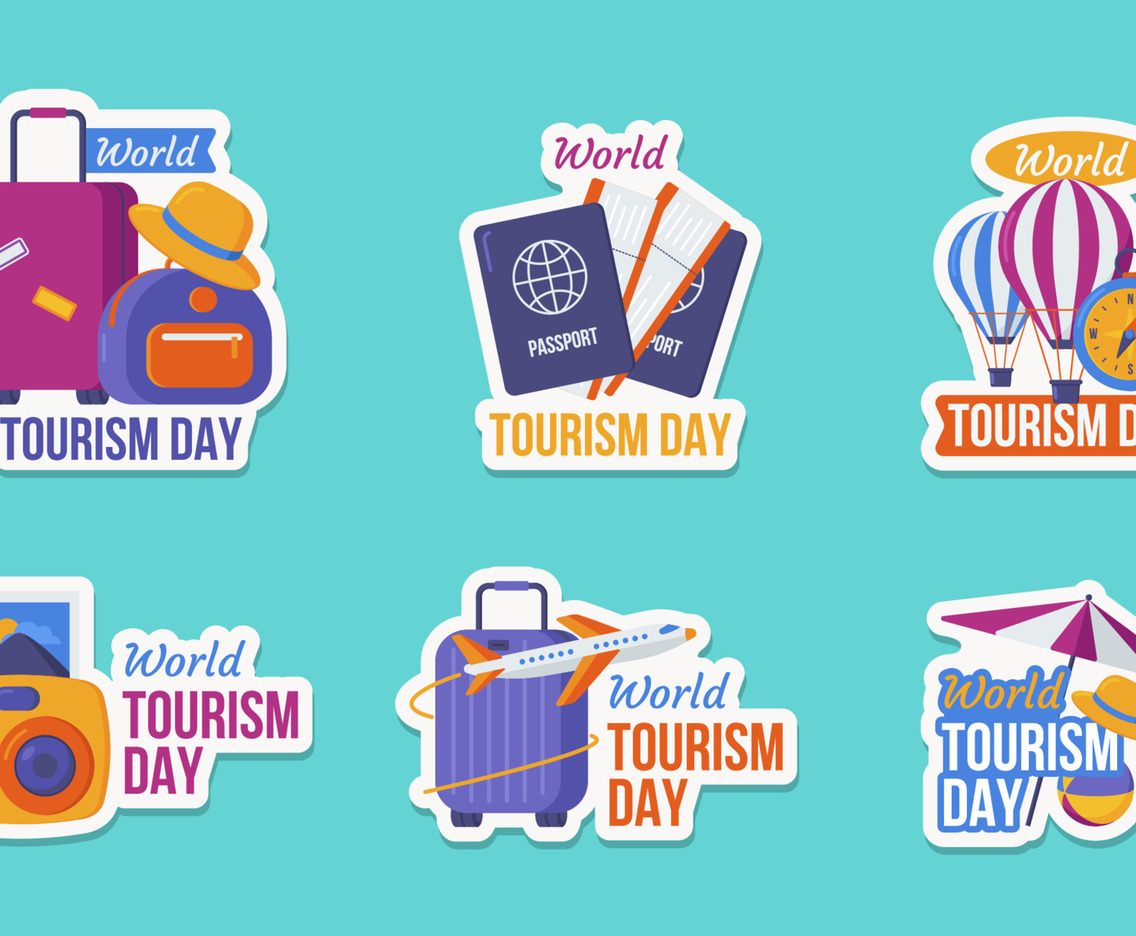 World Tourism Day Sticker