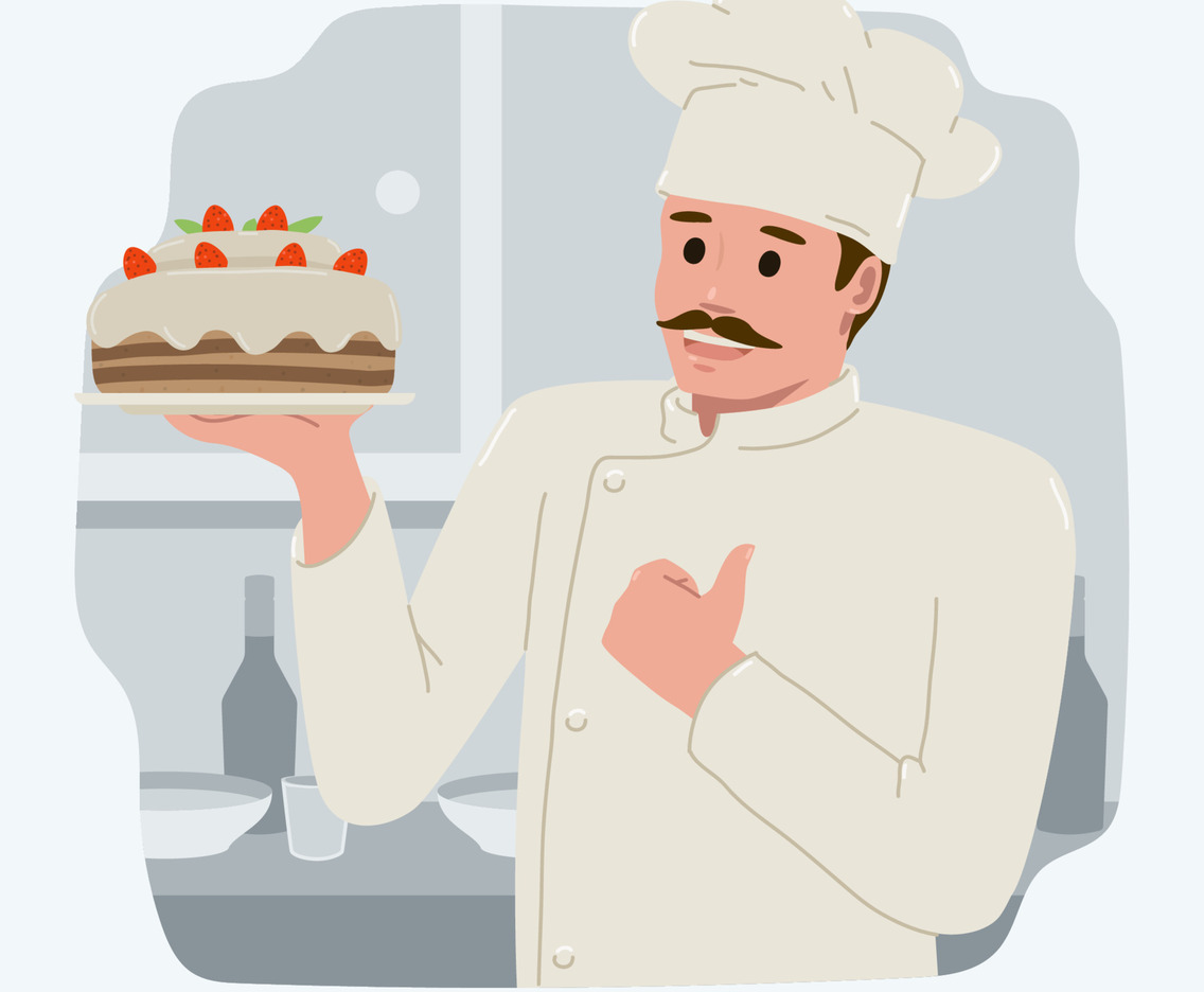 Patissier Brought A Tart