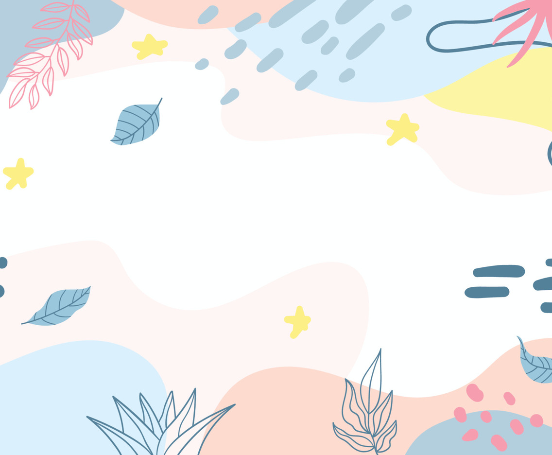 Pastel Contemporary Floral Background