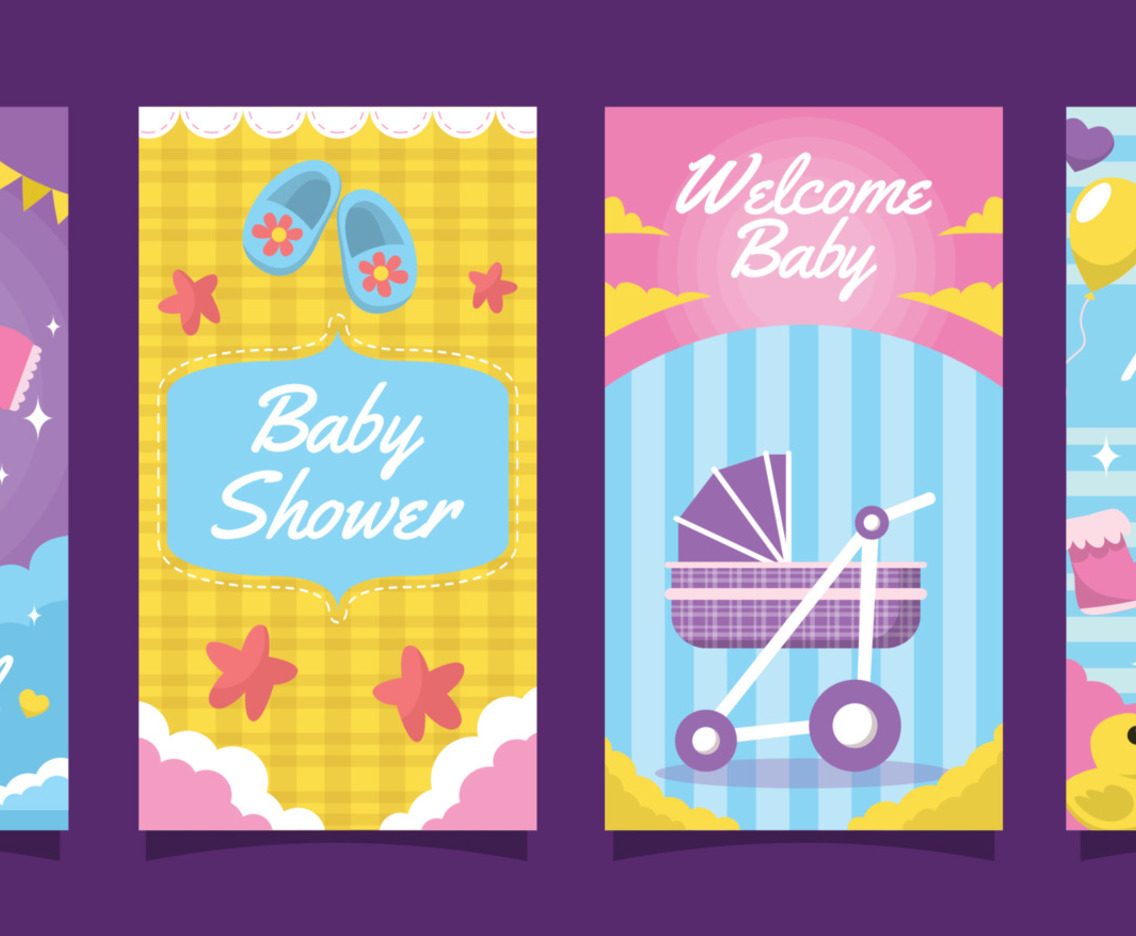 Born Day Gift Card Concept