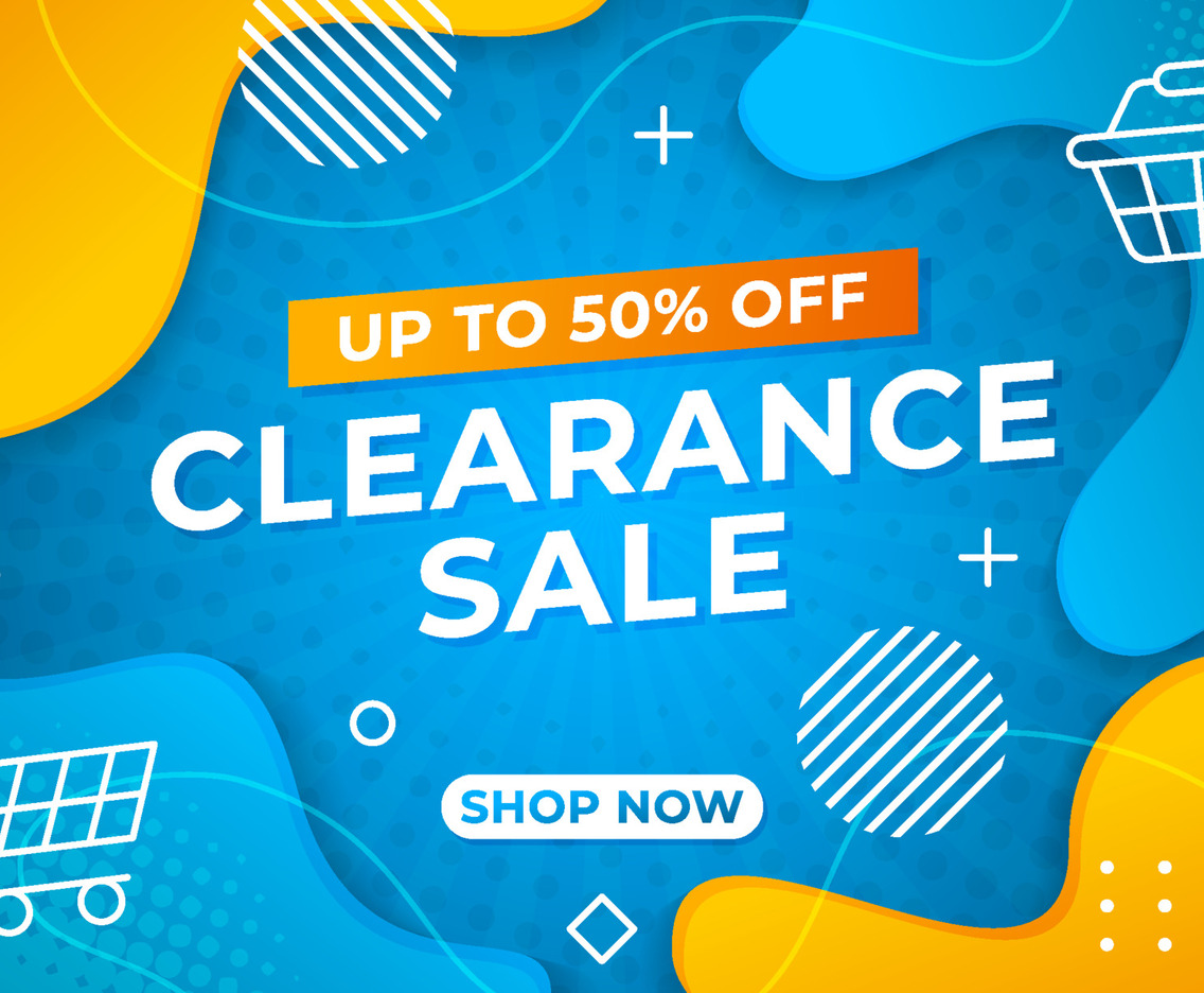 Clearance Sale Poster Template