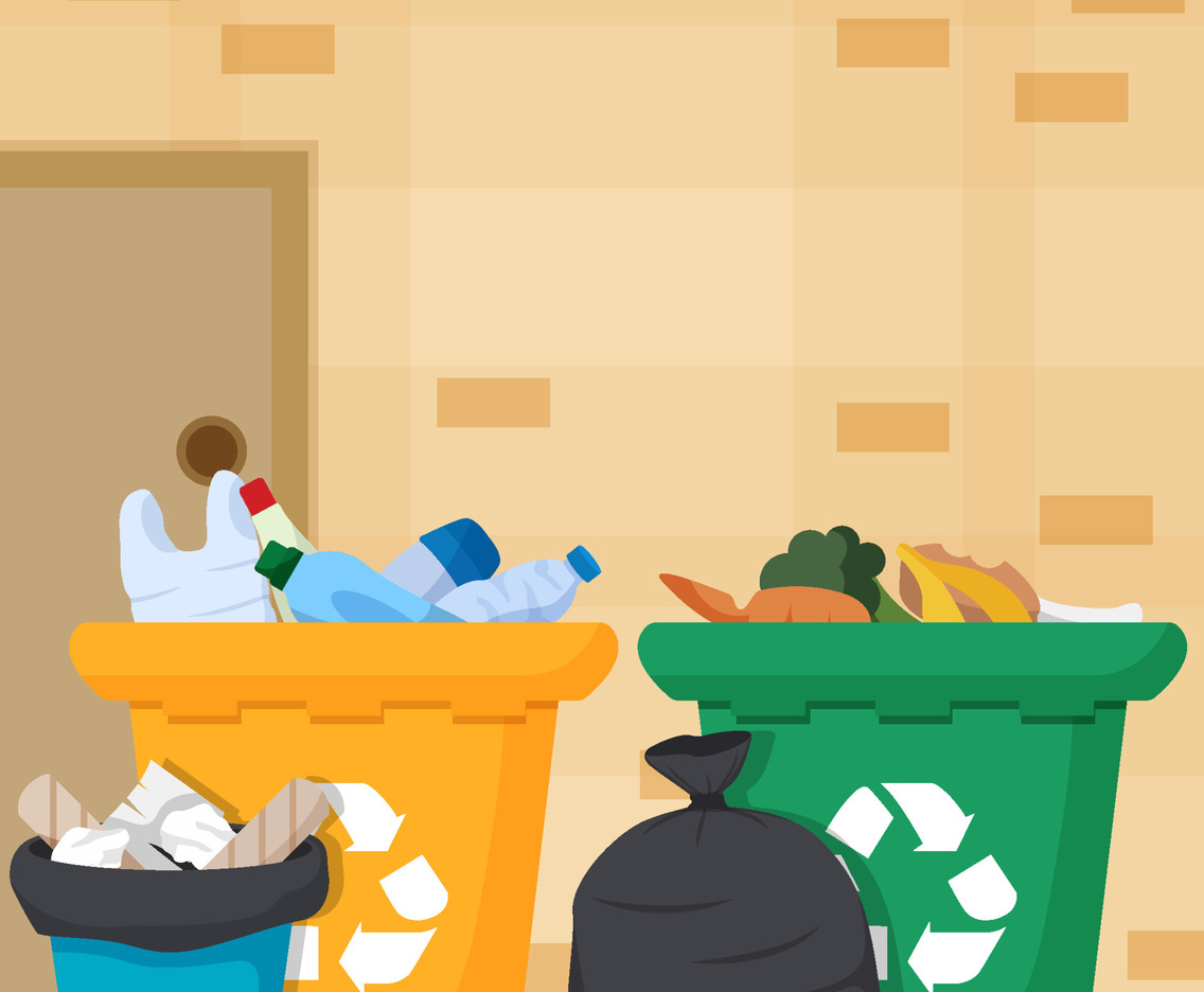 Recycling at Home Background