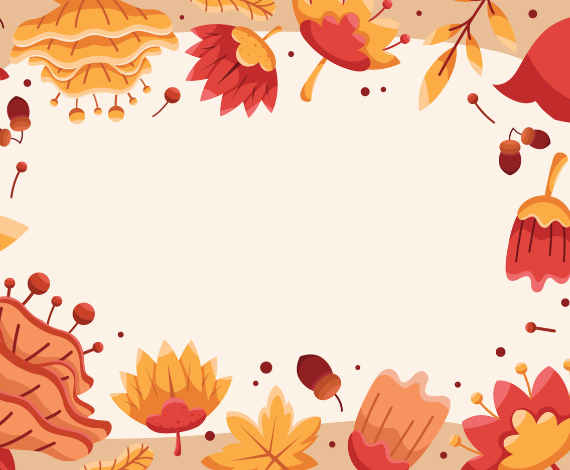 Nature Fall Floral Background