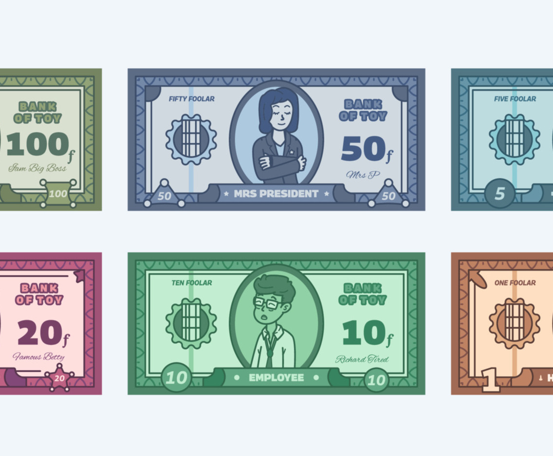 Play Money Elements Collection