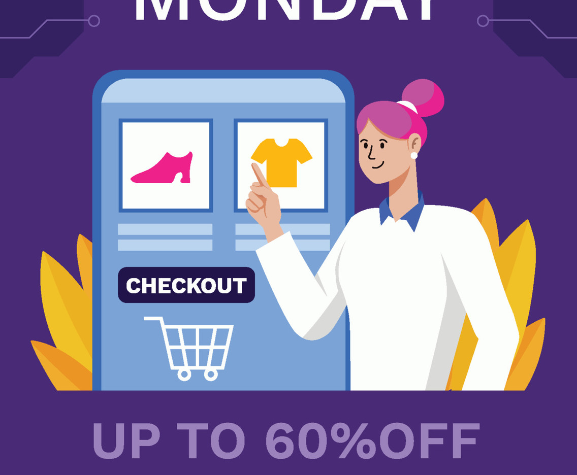 Cyber Monday Sale Poster