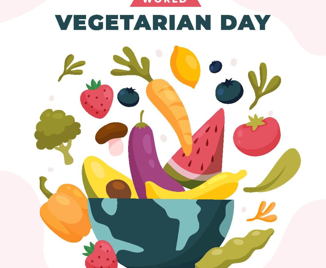 World Vegetarian Day Concept