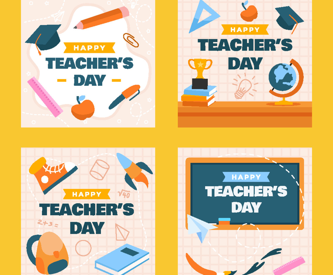 Happy Teachers Day Social Media Template
