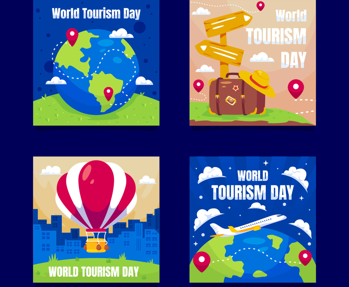 World Tourism Day Social Media Template