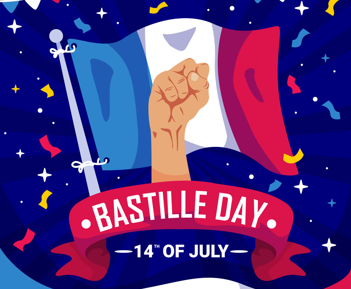 Bastille Day Concept