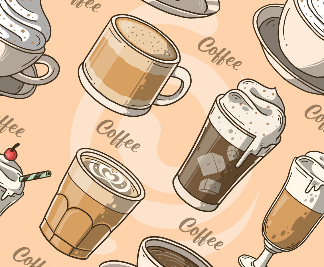 Coffee Beverage Seamless