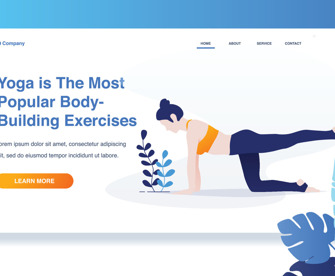 Woman Doing Yoga Pose Parsva Balasana