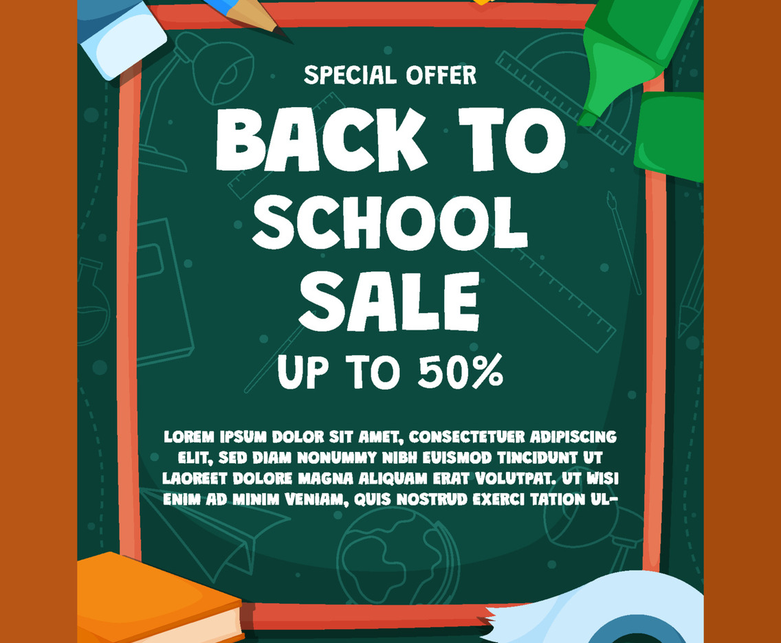 Back to School Offers Poster