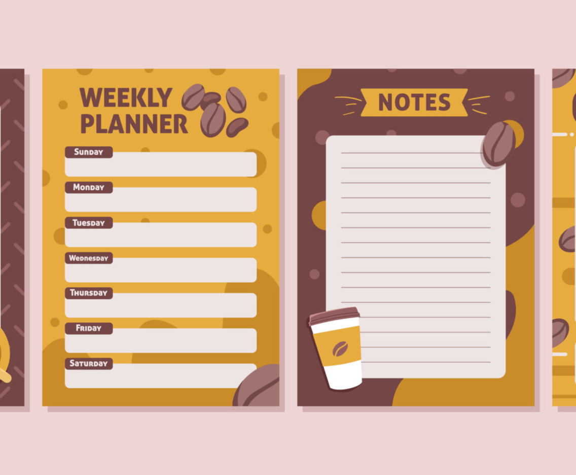 Coffee Journal Template