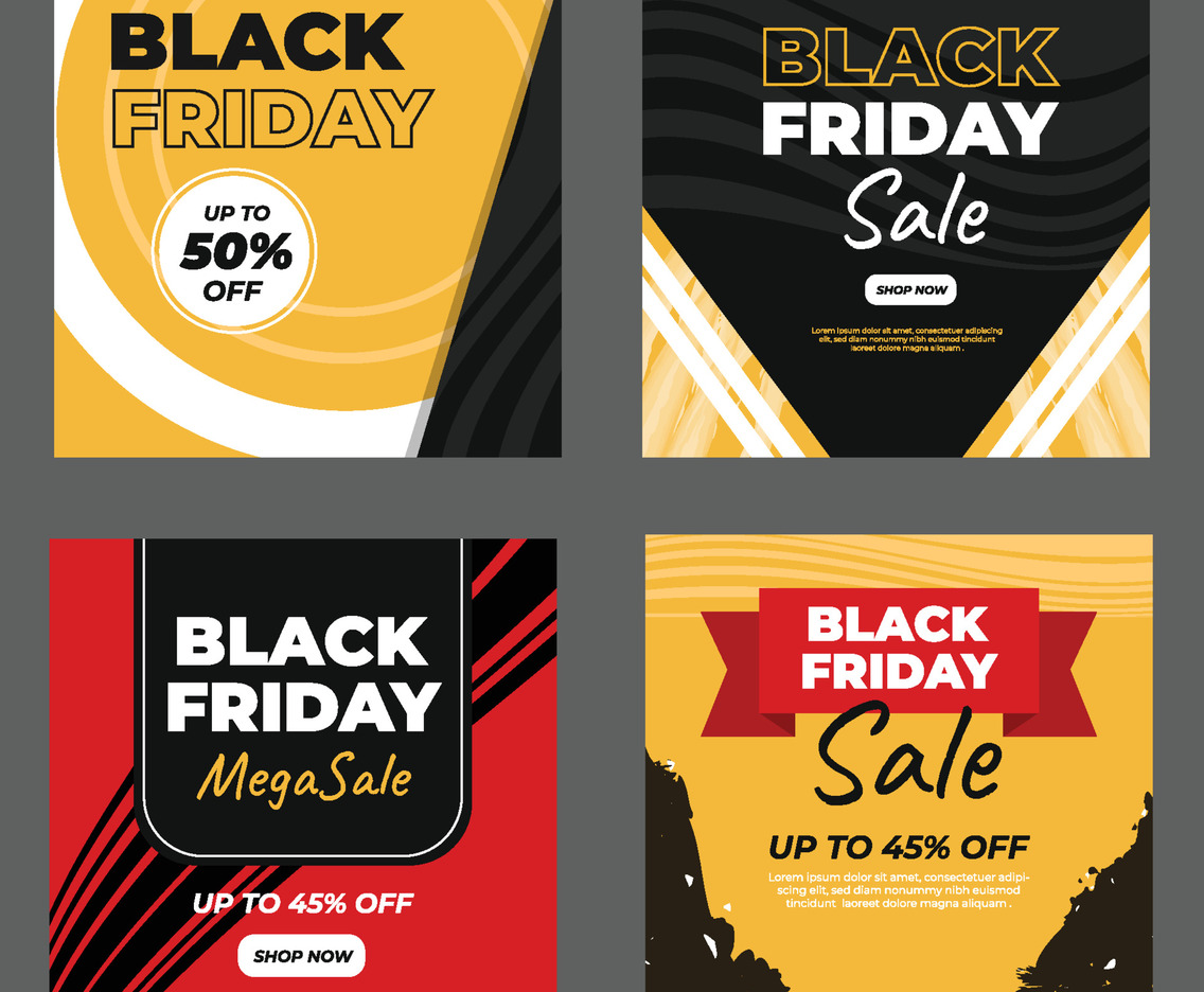 Black Friday Sale Social Media