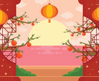 Happy Chuseok Background