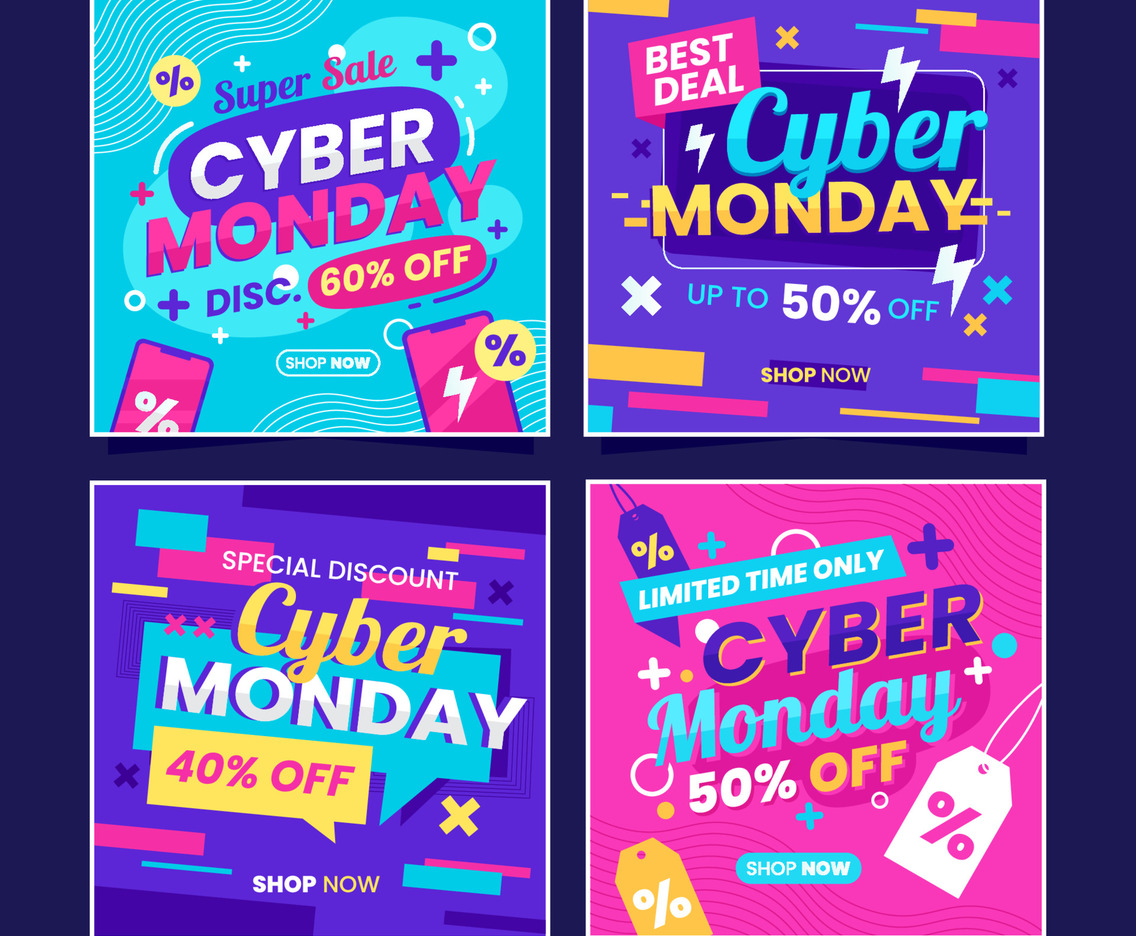 Cyber Monday Sale Social Media
